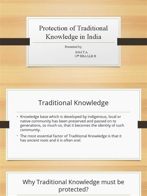tpdldk|India: Protection Of Traditional Knowledge In India .